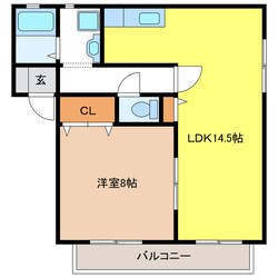 コンフォールの物件間取画像